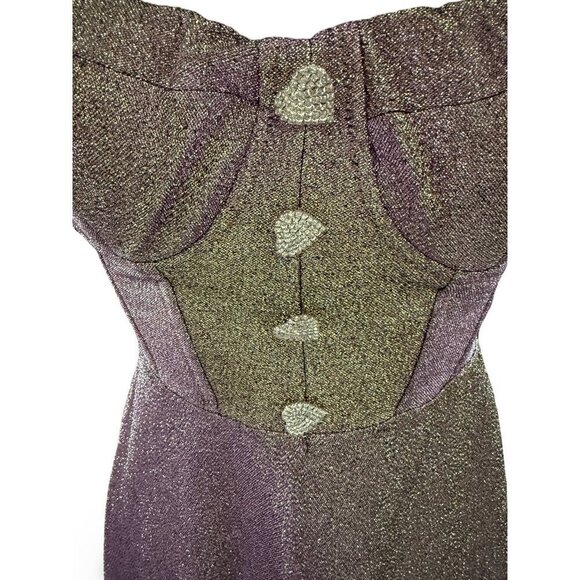 NWT Nocturne Strapless Dress Sweetheart Neckline‎ Heart-Shaped Button, Prom - Picture 4 of 16